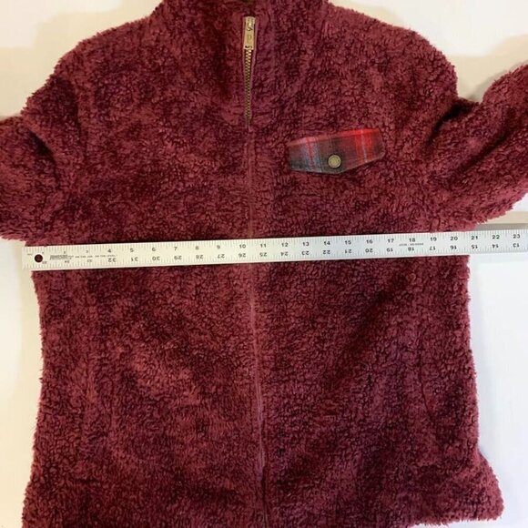 Pendleton Women's‎ Full Zip Teddy Bear Fleece Long Sleeve Jacket Size M - Picture 10 of 12